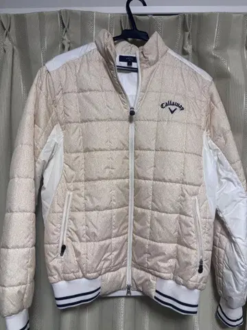 Callaway 남성용 자켓 M 베이지/화이트