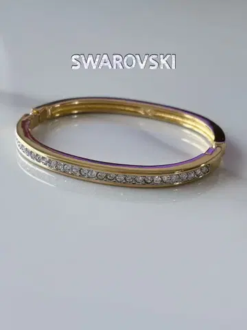 Swarovski 파베 뱅글 팔찌