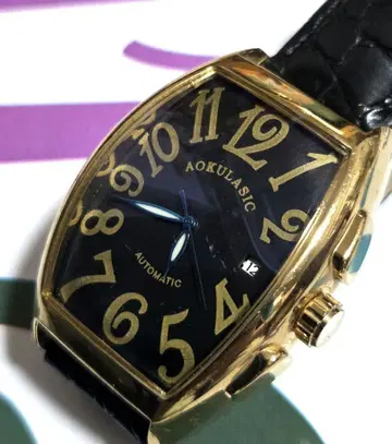 D6586 AOKULASIC 남성용 자동 시계 작동품