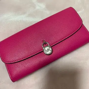MICHAEL KORS 핑크 장지갑