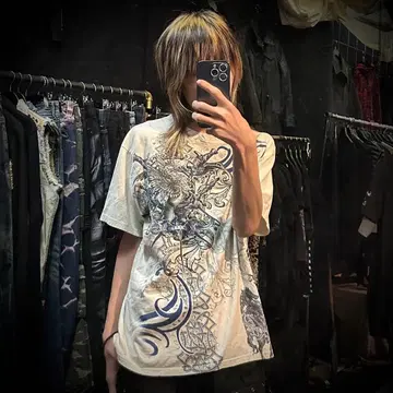 이글 크로스 티셔츠 00s LGB ifsixwasnine KMRii