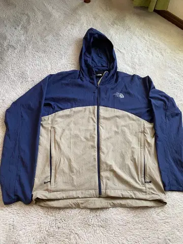 THE NORTH FACE 나일론 자켓 S 네이비/베이지
