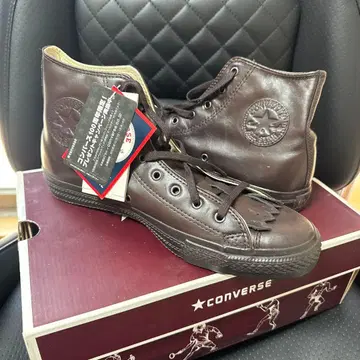 CONVERSE 다크 브라운 하이컷 스니커즈 100주년 기념 모델