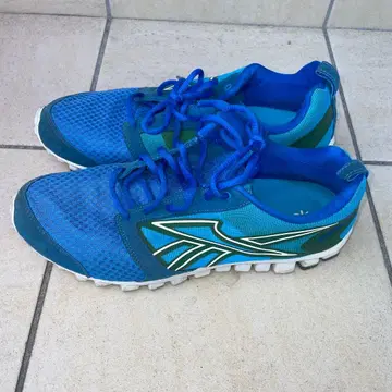 Reebok 러닝화 파랑/그린