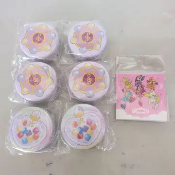 오쟈마녀 도레미 캔 메모 6개 세트 북 타입 포스트잇
