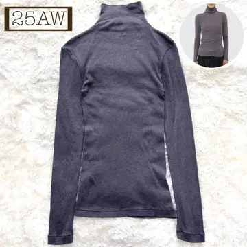 미사용급 25AW 마가렛호웰 COTTON SILK RIB 완판템