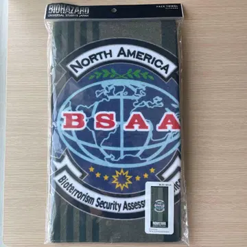 USJ 한정판 바이오하자드 할로윈 페이스 타월 BSAA