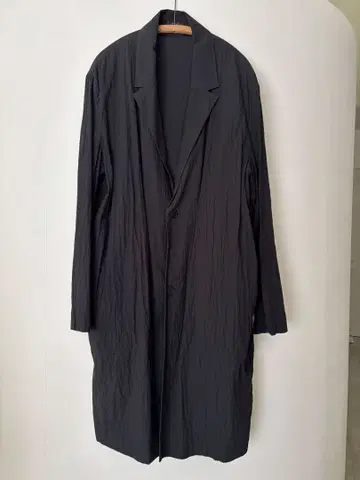 COS 블랙 롱 코트 EUR L