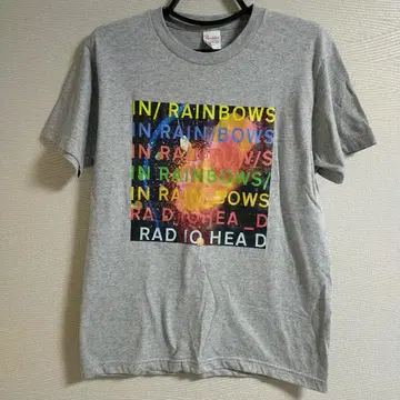 새상품급 Radiohead 라디오 헤드 In Rainbows T셔츠 S