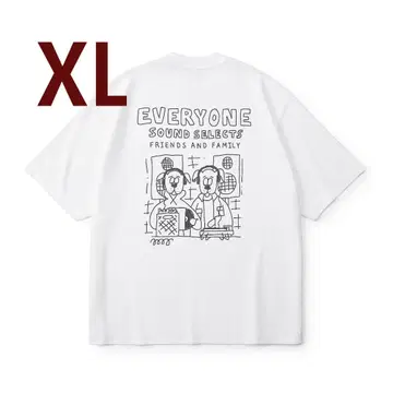 everyone j.30000 ESS tee shirt WHITE XL