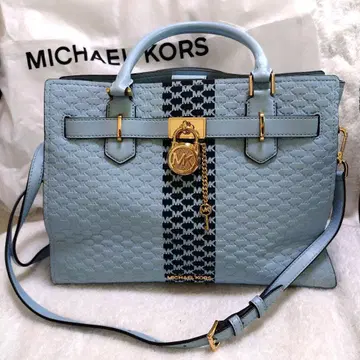 MICHAEL KORS 라이트 블루 숄더백 수납 가방 포함