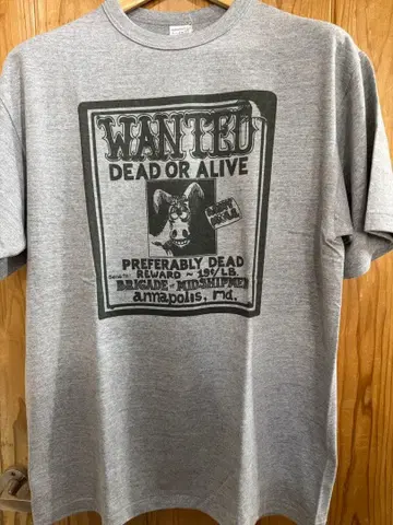 WAREHOUSE & CO. WANTED 티셔츠 X-LARGE