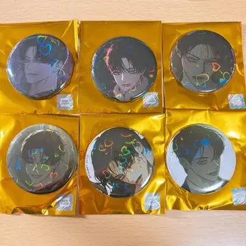 시든 꽃에 눈물을 홀로그램 캔뱃지 연꽃 컴플리트 6개