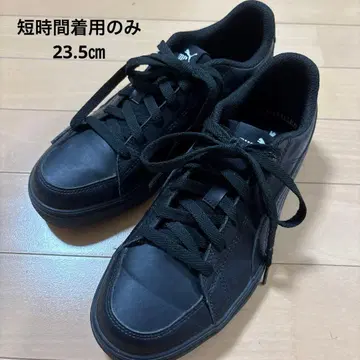 Puma 블랙 로우컷 스니커즈