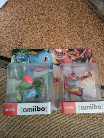 (미개봉 새상품) amiibo 포켓몬 2체 세트