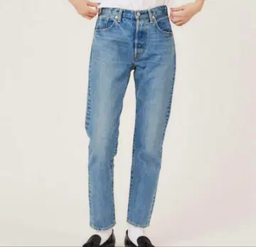 신존 테이퍼드 캐럿 데님 36