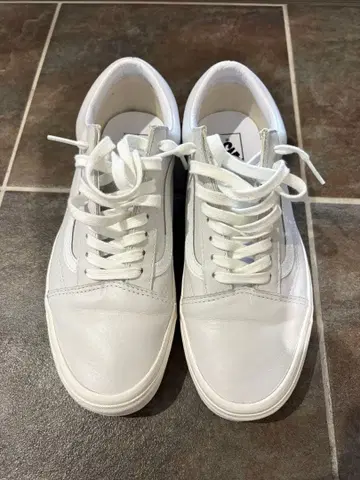 [ 새상품급 ] 반스 VANS 올드스쿨 가죽 타입