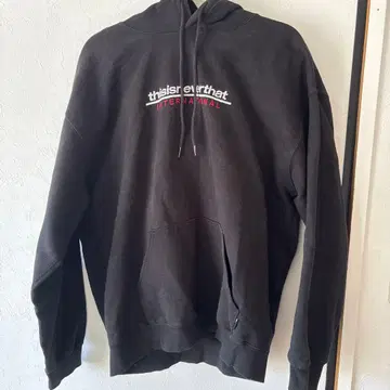 thisisneverthat 블랙 후드티 L