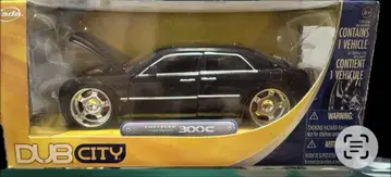 Jada DUB CITY 300C 블랙 미니카