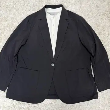 유니클로 테일러드 자켓 띠어리 블랙 블랙 XXL 감동 자켓