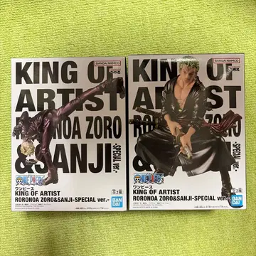 KING OF ARTIST 로로노아 조로 & 상디 피규어 세트