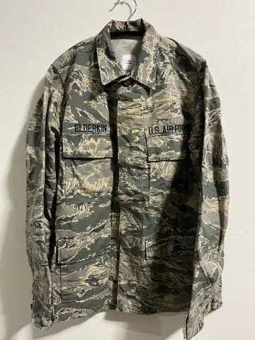실물 U.S. AIR FORCE ABU 카모플라쥬 자켓