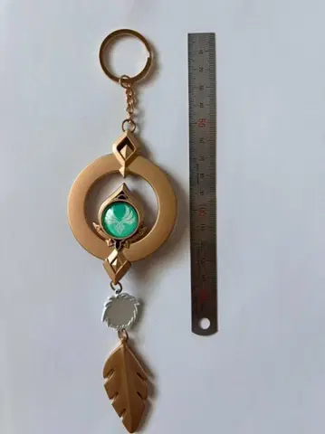 원신 방랑자 키링 바람 원소 신의 눈 야광 새상품
