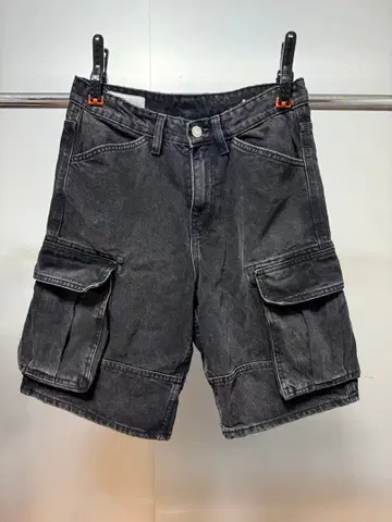 zara 카고 데님 쇼츠 버뮤다 팬츠