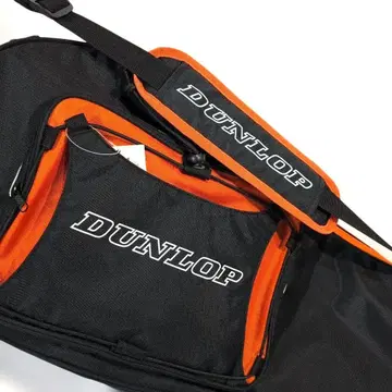 새상품 보관품 DUNLOP 테니스 라켓백 블랙 x 오렌지 TPC-2110