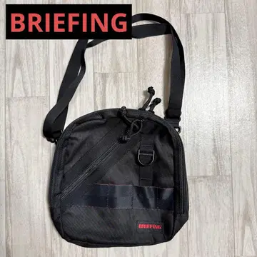 BRIEFING 숄더백 블랙 브리핑