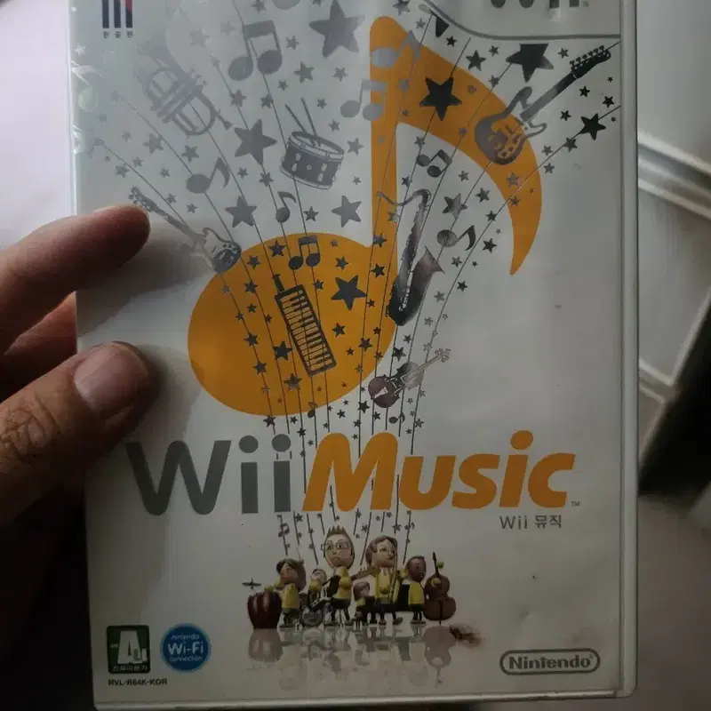 닌텐도 Wii 뮤직 게임 한글판