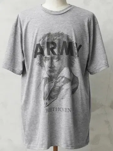 WAIPER.inc USED 리메이크 BEETHOVEN ARMY TEE