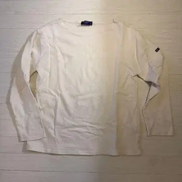 SAINT JAMES 아이보리 긴팔 T셔츠