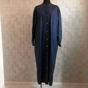 URBAN RESEARCH DOORS 데님 롱 셔츠 원피스
