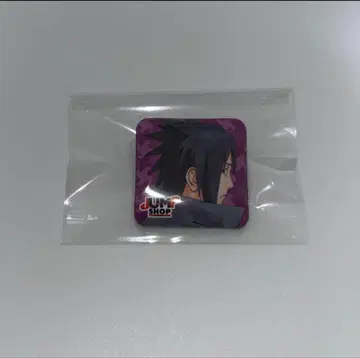 [ 초레어 ] NARUTO 사스케 점프샵 한정판 스퀘어 캔뱃지
