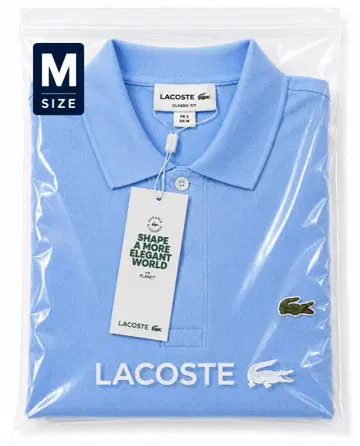 LACOSTE 라이트 블루 피케 셔츠