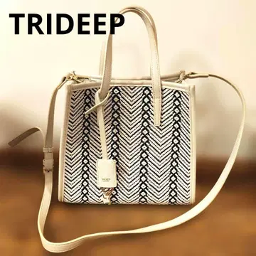 [ 컨디션 최상 ] TRIDEEP 2WAY 토트백 여름 기하학 숄더