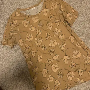 DRIES VAN NOTEN 플라워 프린트 T셔츠 M