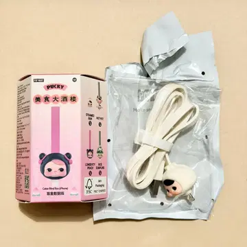 POPMART PUCKY 아이폰 라이트닝 케이블