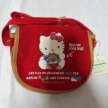 쇼와 레트로 헤이세이 레트로 초레어 산리오 헬로키티 백 90s