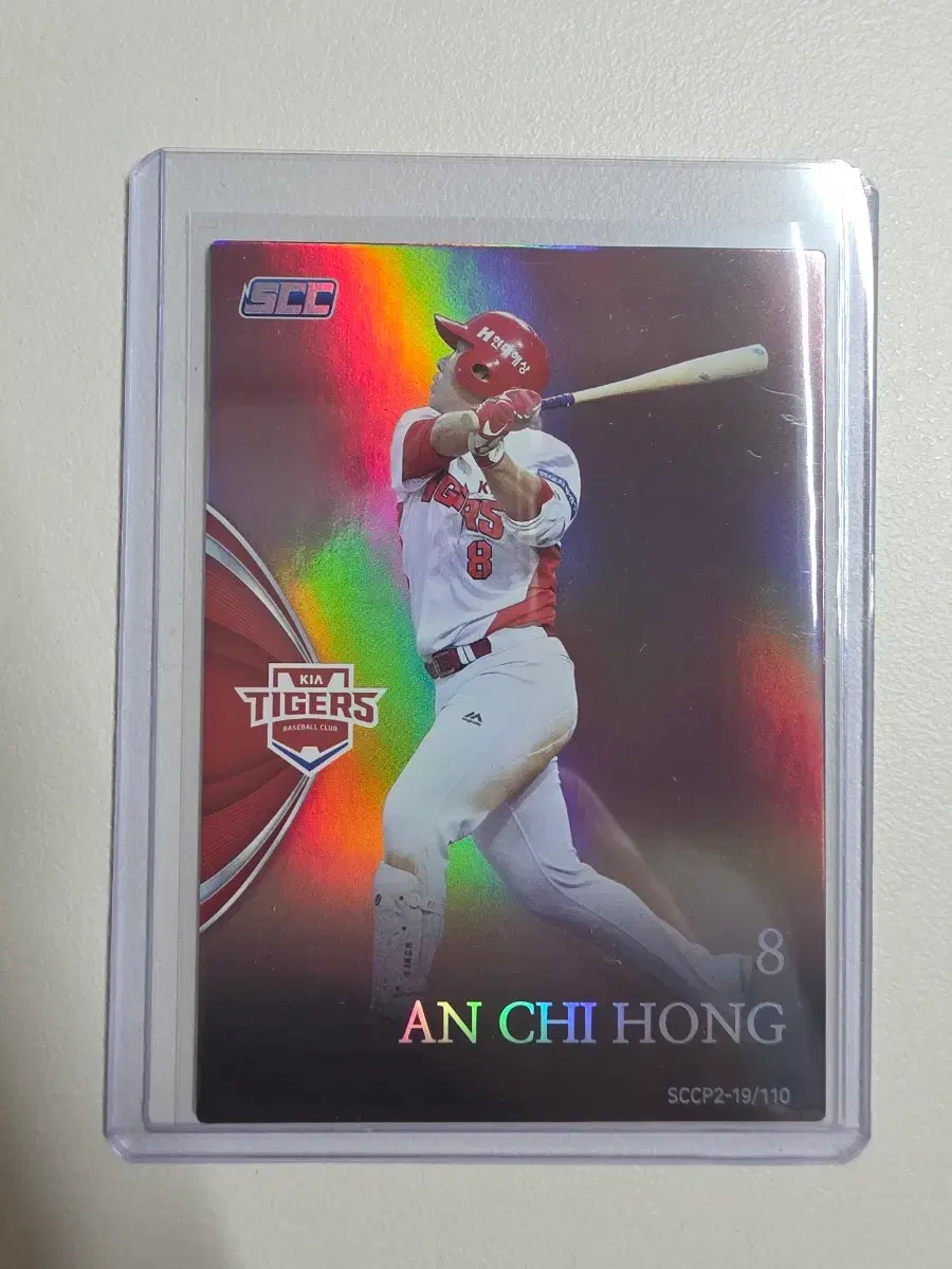 2019 kbo scc 안치홍 홀로 카드 판매 기아타이거즈