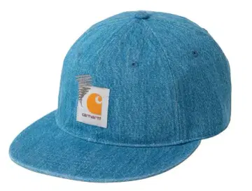 Carhartt WIP 데님 6-패널 캡 데님 캡