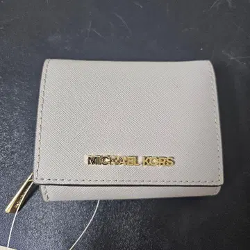 MICHAEL KORS 그레이 이단 접이식 지갑