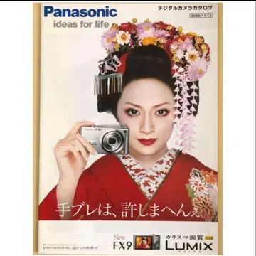하마사키 아유미 파나소닉 카탈로그 디지털 카메라 2005년