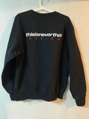 thisisneverthat 블랙 맨투맨