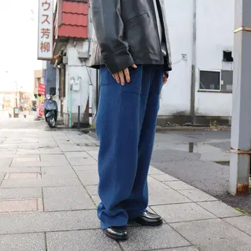 INNAT WAFFLE JOGGER PANTS 인디고 수제 염색