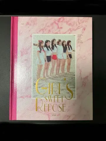 Apink GIRL'S SWEET REPOSE 포토북 나은