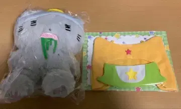 ano 아노짱 냥오에짱 복슬복슬 봉제 인형 케로로 옷 갈아입기 세트