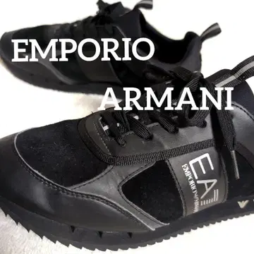 fd7 EMPORIO ARMANI EA7 블랙 스니커즈 27cm 상당