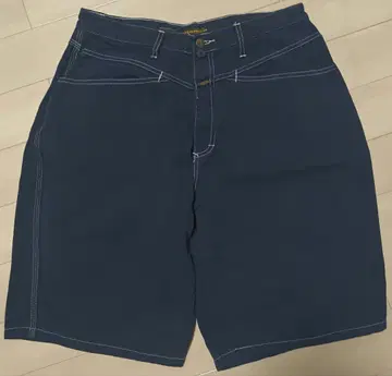 마리떼 프랑소와 저버 90s 후염 다크 네이비 하프 팬츠